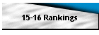 15-16 Rankings